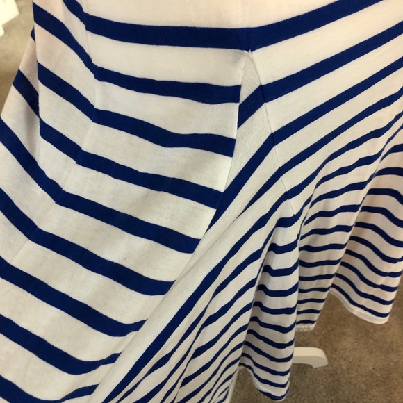 Ralph Lauren Striped Dress | White/Blue - Picture 4 of 4